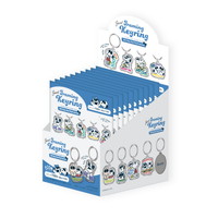 #ティーズファクトリー(国内販売のみ） 身辺雑貨 スヌーピーシークレットフレーミングキーリング　 単品・10種 All day Joe cool series SN-5547837