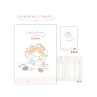 #クーリア ノート Ａ５連絡ノート　  もっちりねこ 00089