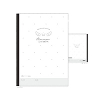 #クーリア ノート 方眼ノート B5･5mm ロマンティックウィシーズ 00109