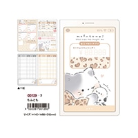 #クーリア ノート スマホおこづかい帳　  もふとも 00129