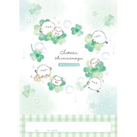 #クーリア ノート 連絡ノート B5･縦 クローバーエナガ 00174