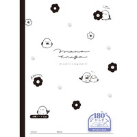 #クーリア ノート 180度ひらき方眼ノート 5mm モノエナガ 00189