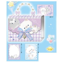 #クーリア バインダー バッグマイシールバインダー　  もふころりん／ねこ 01115