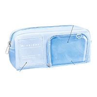 #クーリア  マルチタイプポケットペンポーチ  マインデイ･ブルー 03193
