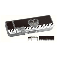 #クーリア  窓あきソフトペンケース  ミュージックチル 03225