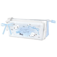 #クーリア 収納用品 ピタッとオープンポケットペンポーチ  エナガシロップ 03240