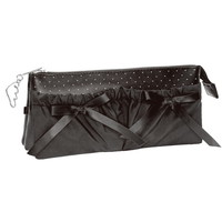 #クーリア 収納用品 ブラックペンポーチ  メルトドット 03244