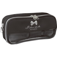 #クーリア 筆記何連小物 オープンポケットBOXペンポーチ  リュバンエトワール／ブラック 03254