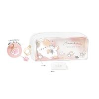 #クーリア 収納用品 もっちりずペンポーチ  もっちりねこ 04300