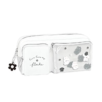 #クーリア  モノクロアニマルペンポーチ  マイフロッケ 04558