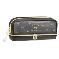 #クーリア  リボンＳＴペンポーチ  ブラック 04626