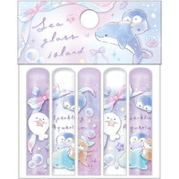 #クーリア 筆記関連小物 シーグラスアイランド鉛筆キャップ  イルカ 04759