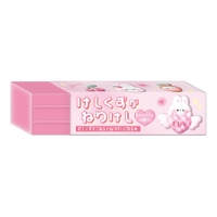 #クーリア 筆記関連小物 けしくずがねりけし　  ももいろボンボン 05030