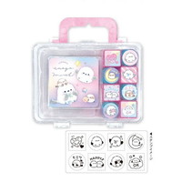 #クーリア スタンプ スタンプセット　  きらりんエナガマーチ 05087