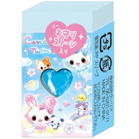 #クーリア  キャンディツインズ・お守りストーン消しゴム  スター 05258