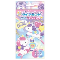 #クーリア クラフト用品 おそろいダイヤモンドビーズてづくりキット　  ユニコーン 06044
