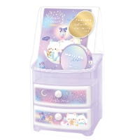 #クーリア ギフト用品 ペン立てチェスト文具ギフトセット　  パープル 06083