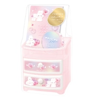 #クーリア ギフト用品 ペン立てチェスト文具ギフトセット　  ピンク 06085