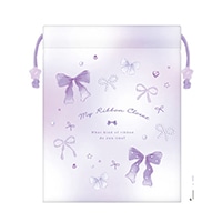 #クーリア  ビーズ付きマチつき巾着  デイジーフィルズデイズ 06239