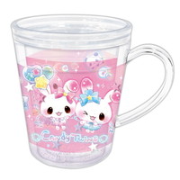 #クーリア キッチン雑貨 ゆらキラウォーターカップ  キャンディツインズ･リボン 06279