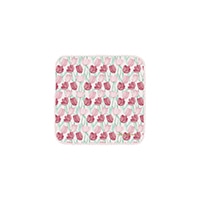 #クーリア  フロールクレール・タオルハンカチ  ピンク 09542