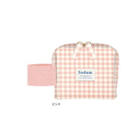 #クーリア  ソダム・ボックスポーチ  ピンク 09612