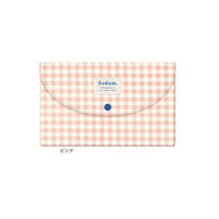 #クーリア  ソダム・フラットポーチ  ピンク 09617