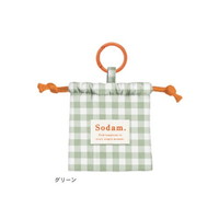 #クーリア  ソダム・ミニミニ巾着  グリーン 09626