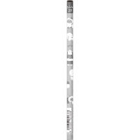 #クーリア 鉛筆  黒軸鉛筆（2B・丸）  ミシュマシュ／グレー 82433