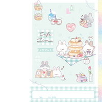 #クーリア ノート ピリッと自由帳　  カフェタイム 90169