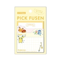 #カミオジャパン 付箋 PMポケモンG PICK FUSEN  イエロー 218186