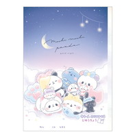 #カミオジャパン 自由帳 キレイに切り離せる自由帳 B5          もちぱんパジャマパーティー 226428