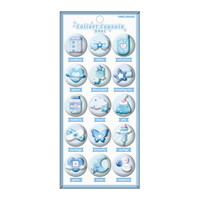 #カミオジャパン ステッカー COLLECT CAPSULE SEAL 0 シルキーブルー 227829
