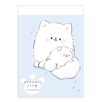 #カミオジャパン ミニメモ おとなりさんミニメモ  サモエド 228707