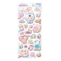 #カミオジャパン ステッカー PIKAPUNIシール  もぐにゃん 229334