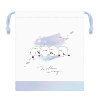 #カミオジャパン 巾着 マチ付き巾着  MELLOW ENAGAニュアンス 229774