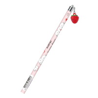 #カミオジャパン 鉛筆 ずっとシマエナガイチゴチャーム鉛筆2B 2B                     だいふくエナガ 230191