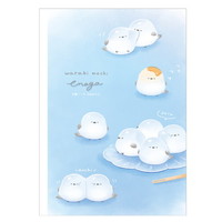 #カミオジャパン 方眼ノート ずっとシマエナガB5方眼ノート B5        わらびもちエナガ 230283