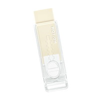 #カミオジャパン 消しゴム MOTIONクリアスライダーケシゴム  WHITE 230541