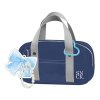 #カミオジャパン  スクールバッグ風ペンポーチ  ネイビー 231110