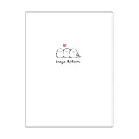 #カミオジャパン  ずっとシマエナガハードカバー6Pクリアファイル   231319