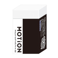 #カミオジャパン  MOTiONまとまるくん消しゴム  BLACK 231474