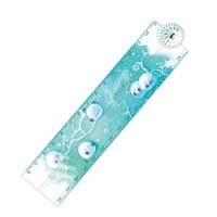 #カミオジャパン  分度器付き折りたたみ定規  ずっとシマエナガ 231712