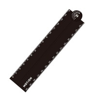 #カミオジャパン  分度器付き折りたたみ定規  MOTION BLACK 231715