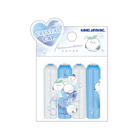 #カミオジャパン  ずっとシマエナガクリスタル鉛筆キャップ  キララティックエナガ 232008