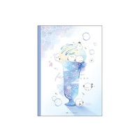 #カミオジャパン  ずっとシマエナガ方眼ノート B5 キララティックエナガ 232012