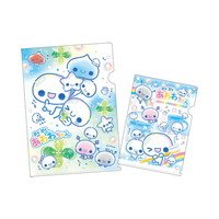 #カミオジャパン クリアファイル あわわちゃんセットクリアファイル  クローバー 232795