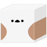 #クラックス 消しゴム ノセケシ  シマエナガ・ブラウン 106401