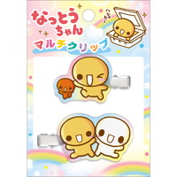 #クラックス クリップ アクリルマルチクリップ  なっとうちゃん 129716