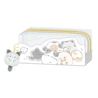 #クラックス 収納用品 モチポポペンケース  ネコポポ 132579